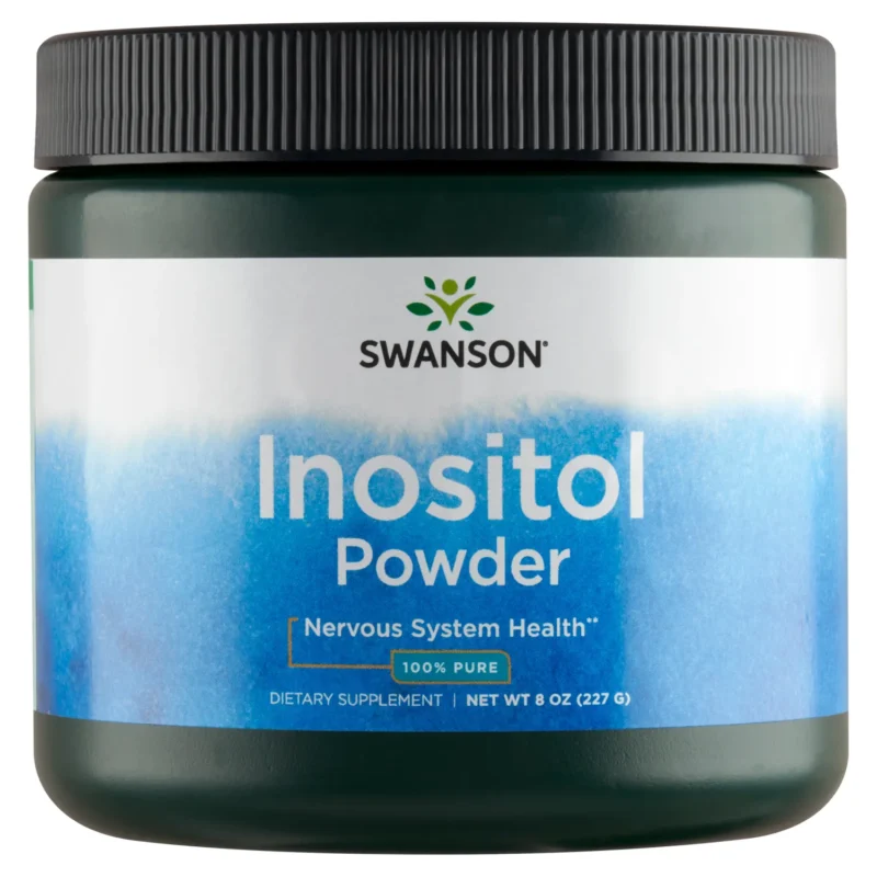 Swanson Inositol Powder 227 g mit 100 % reinem Inositol ohne Zusatzstoffe