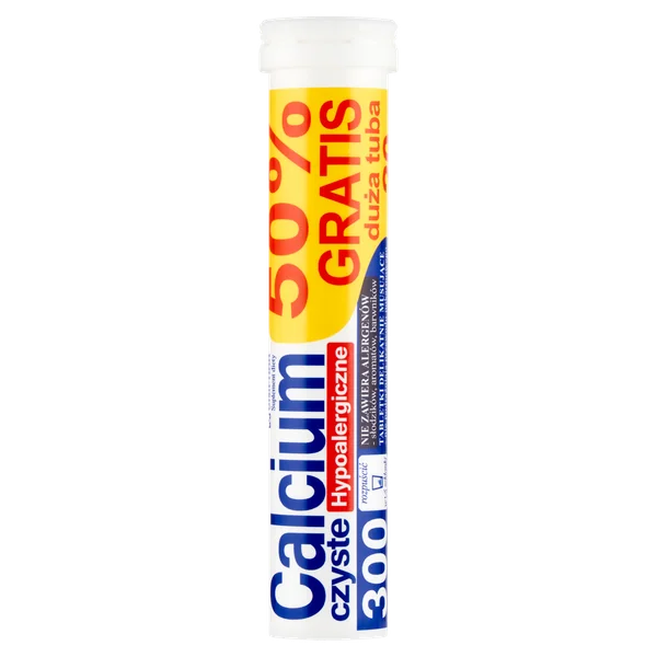 Uniphar Calcium 300 mg – 20 Brausetabletten zur täglichen Calciumversorgung für gesunde Knochen und Zähne