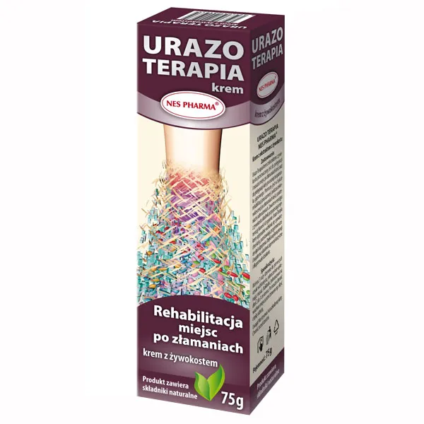 Urazo Terapia Beinwellcreme 75 g zur Pflege und Regeneration beanspruchter Haut.
