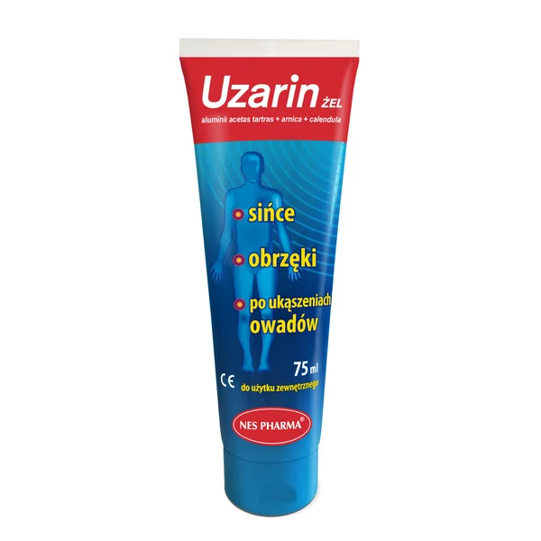 Uzarin Gel 75 ml gegen Blutergüsse, Schwellungen und Hautreizungen mit Arnika und Ringelblume.