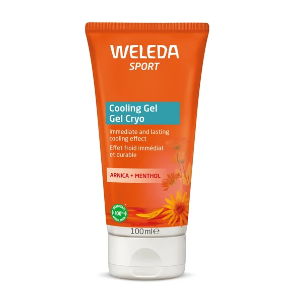 Weleda Sport Kühlgel mit Arnika 100 ml zur Regeneration nach Sport und körperlicher Belastung.