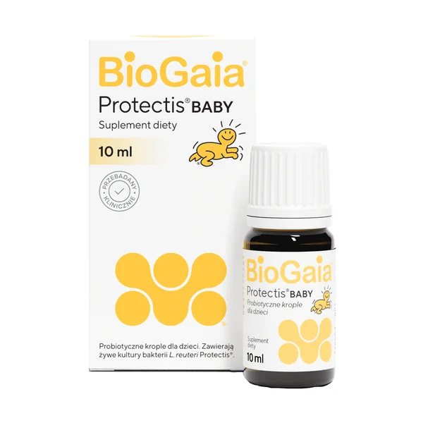 BioGaia Protectis Baby Tropfen mit Limosilactobacillus reuteri Protectis – 10 ml Probiotika für Babys und Kinder