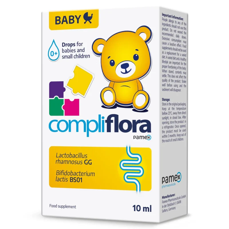 Compliflora Baby Tropfen mit Lactobacillus rhamnosus GG und Bifidobacterium lactis – 10 ml