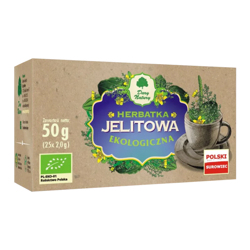 Dary Natury Bio-Darmtee – Bio-Kräutertee, 25 Filterbeutel à 2 g.