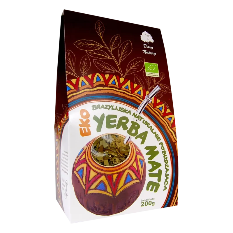 Dary Natury Bio-Yerba Mate – 100 % Bio-Mateblätter aus Brasilien, 200 g.