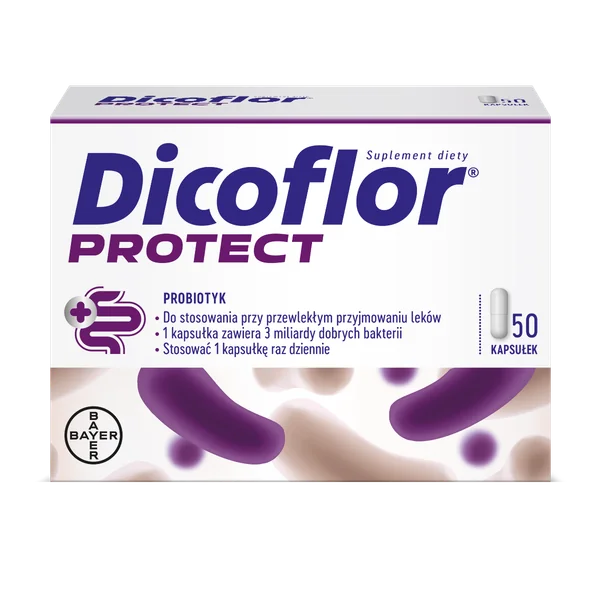 Dicoflor® Protect 50 Kapseln mit Lactobacillus rhamnosus GG zur Unterstützung der Darmflora