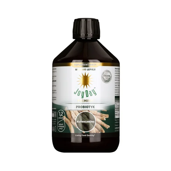 Eko Probiotyk Joy Day Ashwagandha 500 ml flüssiges Bio-Probiotikum mit fermentierter Ashwagandha