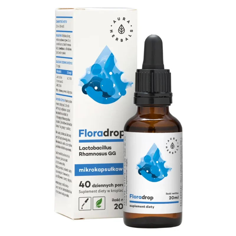 Floradrop Lactobacillus Rhamnosus GG Tropfen mit mikroverkapselten Probiotika – 20 ml