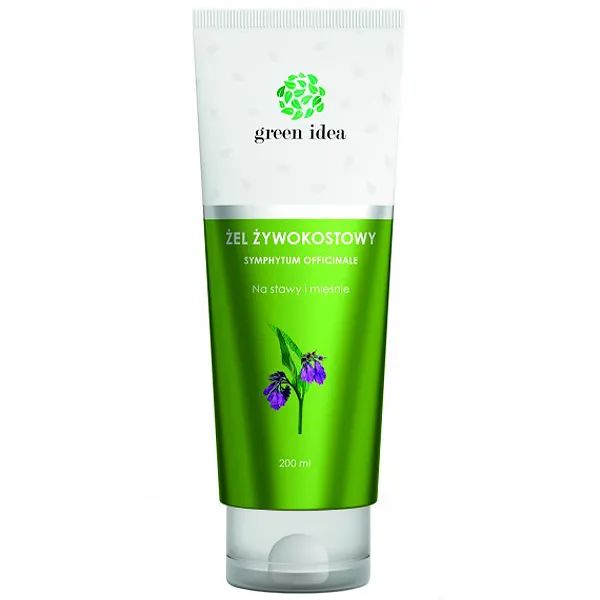 Green Idea Beinwellgel 200 ml mit Beinwellextrakt für Muskeln und Gelenke