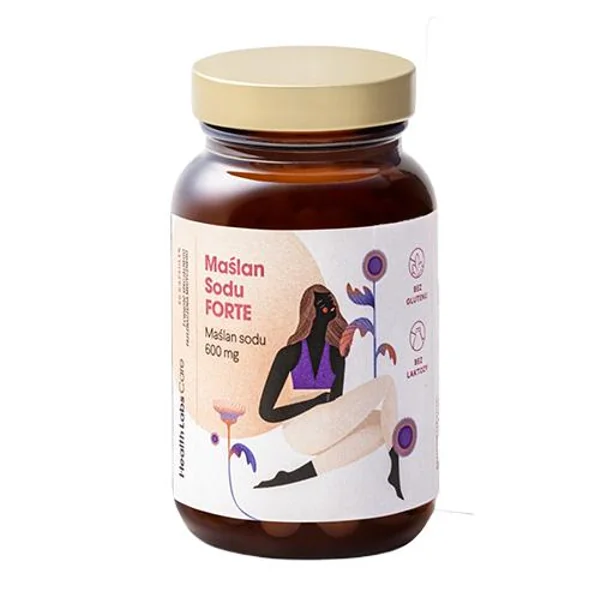 Health Labs Natriumbutyrat FORTE – 60 Kapseln mit Natriumbutyrat