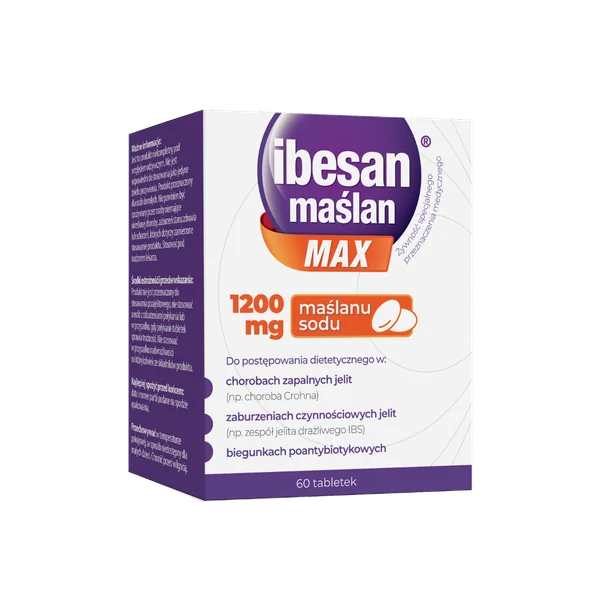 Ibesan Natriumbutyrat MAX – 60 Retardtabletten mit Natriumbutyrat