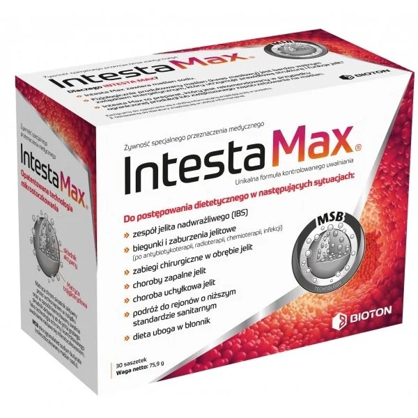 Intesta MAX 30 Beutel mit Natriumbutyrat als Granulat für die tägliche Anwendung