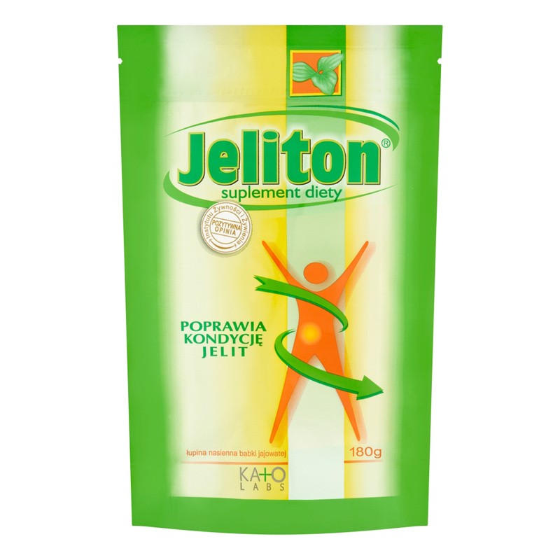 Jeliton Flohsamenschalen 180 g – natürliche Ballaststoffe aus Plantago ovata zur Unterstützung der Verdauung und Darmgesundheit.