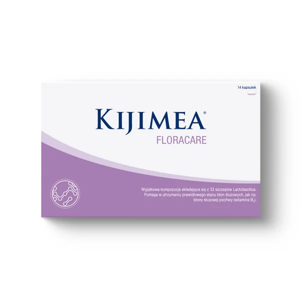 Kijimea® FloraCare 14 Kapseln mit 33 Lactobacillus-Stämmen sowie Vitaminen und Zink
