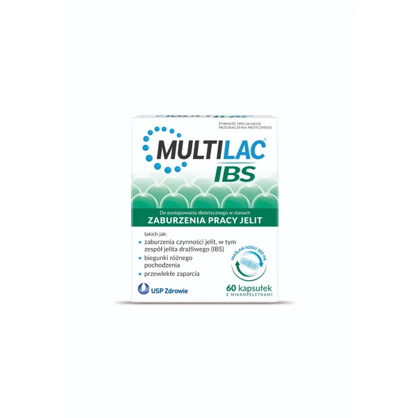 Multilac IBS Natriumbutyrat 300 mg – 60 Kapseln mit Natriumbutyrat