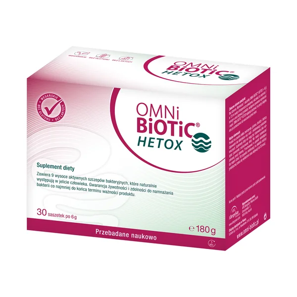 OMNi-BiOTiC® HETOX Pulver in 30 Beuteln mit 9 probiotischen Bakterienstämmen zur Unterstützung der Darmflora