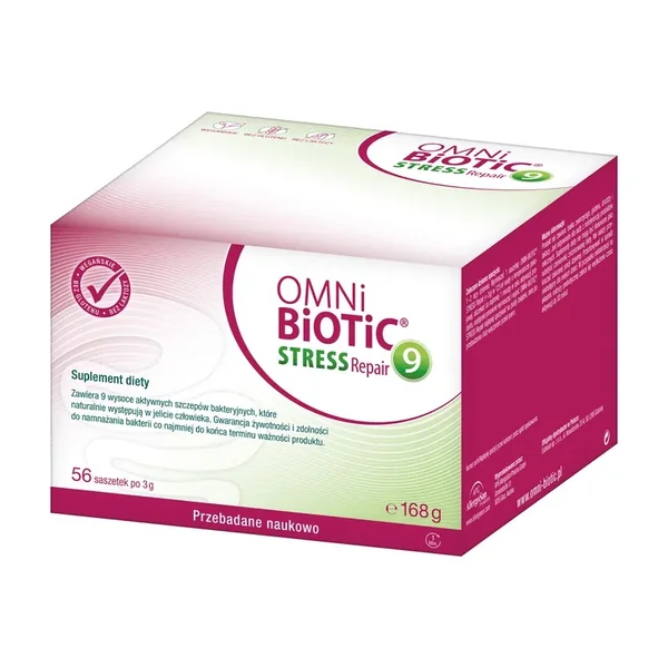 OMNi-BiOTiC® STRESS Repair 9 Pulver in 56 Beuteln mit 9 probiotischen Bakterienstämmen für die Darmflora
