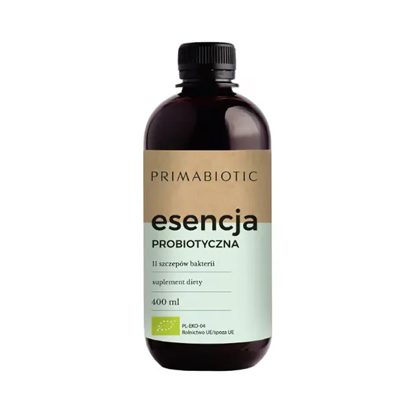 Primabiotic Probiotische Essenz 400 ml mit 11 probiotischen Mikroorganismen für die Darmflora
