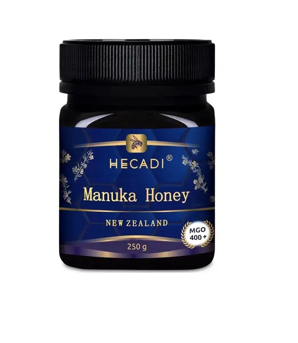 Original Manuka-Honig MGO 400+ 250 g von HECADI – Premium Honig aus Neuseeland mit geprüftem MGO-Gehalt.