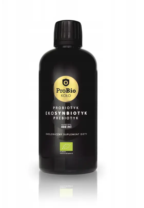 ProBio Koło EkoSynbiotyk 400 ml – flüssiges Synbiotikum mit 11 lebenden probiotischen Bakterienstämmen.