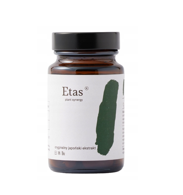 ETAS® Original japanischer Spargel-Extrakt – 60 Kapseln mit patentiertem ETAS50® aus Japan.