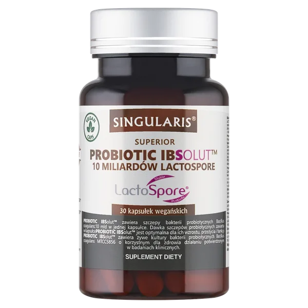 Singularis Superior Probiotic IBS mit 10 Mrd. LactoSpore® und Bacillus coagulans – 30 Kapseln