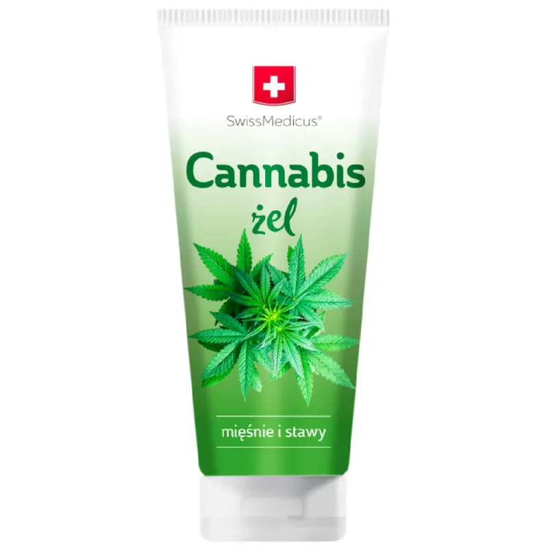 SwissMedicus Cannabis Hanfgel 200 ml mit Hanfsamenöl für Muskeln, Gelenke und Sehnen