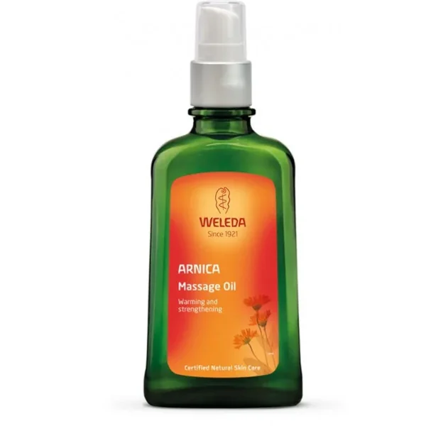 Weleda Arnika-Massageöl 100 ml mit Arnika und Birkenextrakt für Sport und Hautpflege