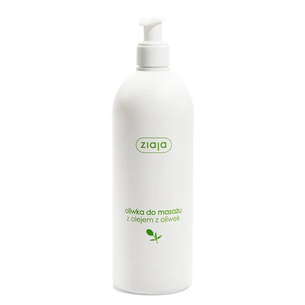 Ziaja Natürliches Massageöl mit Olivenöl 500 ml für trockene und sehr trockene Haut