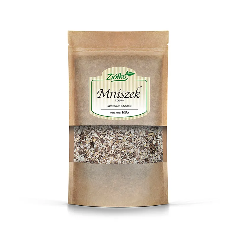 Ziółko Löwenzahnwurzel 100 g – 100 % getrocknete Löwenzahnwurzel für die Zubereitung eines aromatischen Kräuteraufgusses.