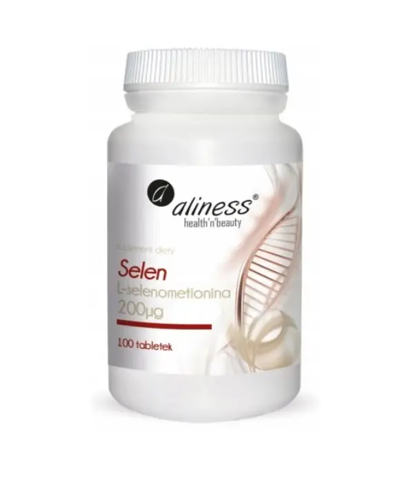 ALINESS Selen L-Selenomethionin 200 µg – 100 Tabletten mit organischem Selen für Immunsystem und Schilddrüse