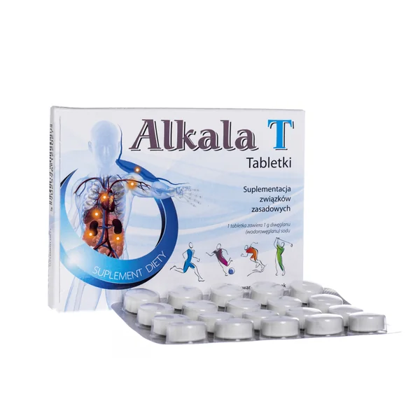 Alkala T – Nahrungsergänzung mit Natriumhydrogencarbonat, 20 Tabletten.