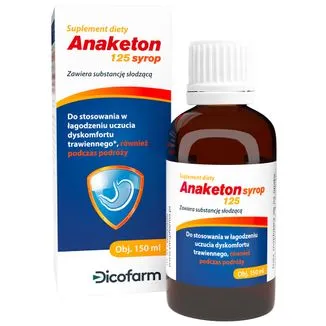 Anaketon 125 Sirup mit Ingwer und Kamille für Kinder ab 3 Jahren, 150 ml