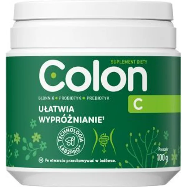 Colon C Pulver 100 g mit Flohsamenschalen, Inulin und Milchsäurebakterien von Orkla Care