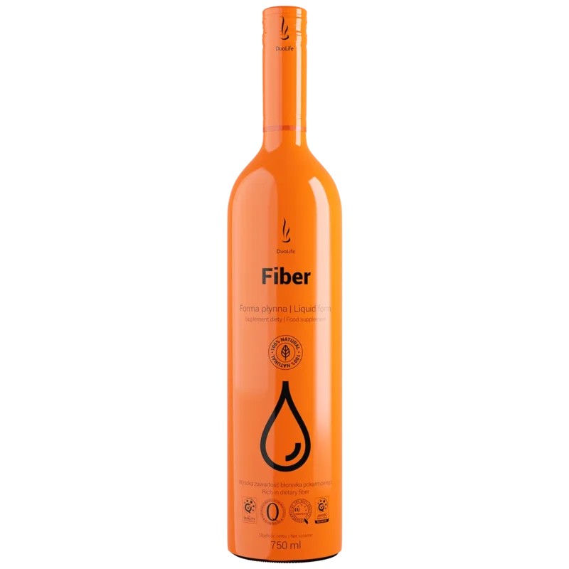 DuoLife Fiber 750 ml mit löslichen Ballaststoffen aus Sunfiber, Fibergum, Citruspektin und Konjak