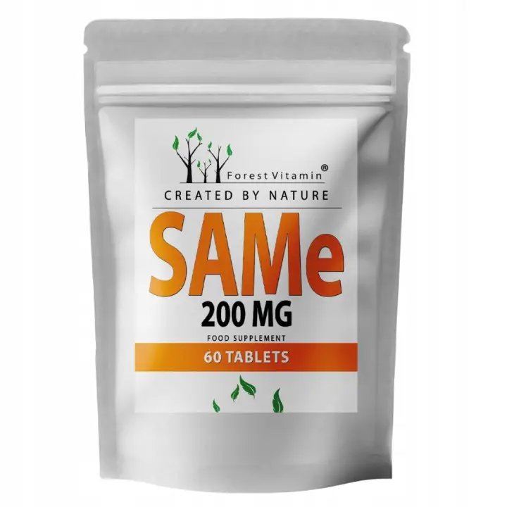 Forest Vitamin SAM-e 200 mg – 60 Tabletten mit hochwertigem S-Adenosyl-L-Methionin