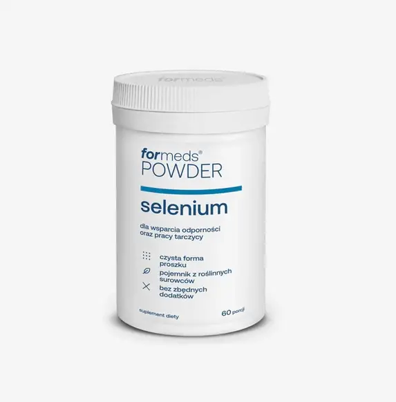 ForMeds POWDER Selenium – Selen Pulver mit L-Selenomethionin zur Unterstützung von Immunsystem und Schilddrüse