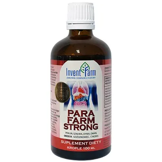 Invent Farm, Para Farm Strong, Nahrungsergänzungsmittel, Kräutertropfen, vegane Tropfen