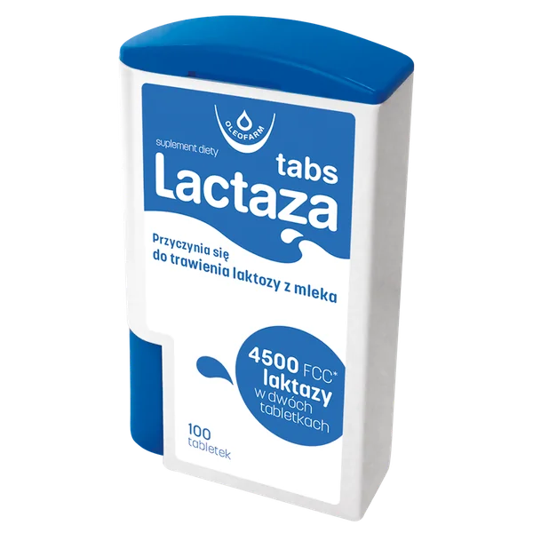 Lactaza Tabs 100 Tabletten mit Laktase bei Laktoseintoleranz
