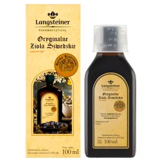 Langsteiner Original Schwedenkräuter 100 ml mit 14 Pflanzenextrakten