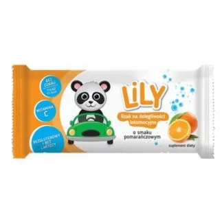 Lily Lutscher mit Ingwer gegen Reiseübelkeit, Orangengeschmack, 1 Stück