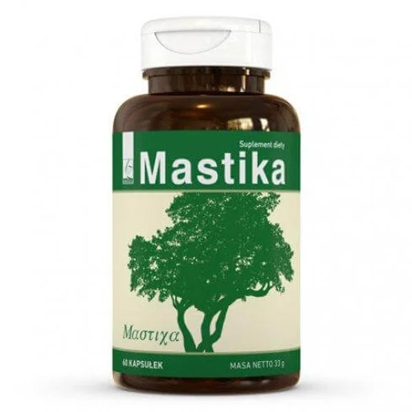 Mastika Nahrungsergänzungsmittel mit Chios-Mastix, 60 Kapseln.