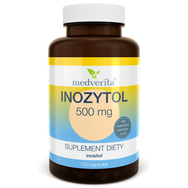 Medverita Inositol 500 mg – 120 Kapseln mit hochwertigem Myo-Inositol