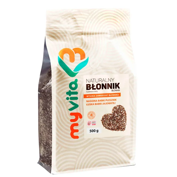 MyVita Vital-Ballaststoffe Pulver 500 g mit 80 % Flohsamen und 20 % Flohsamenschalen