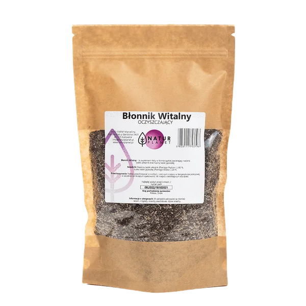 Natur Planet Vital-Ballaststoffe 1 kg mit Flohsamen und Flohsamenschalen