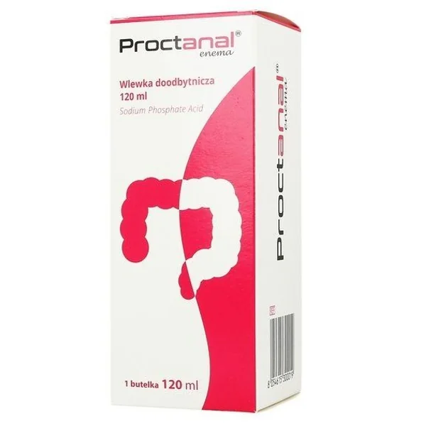 Proctanal Enema Rektallösung gegen Verstopfung, 120 ml
