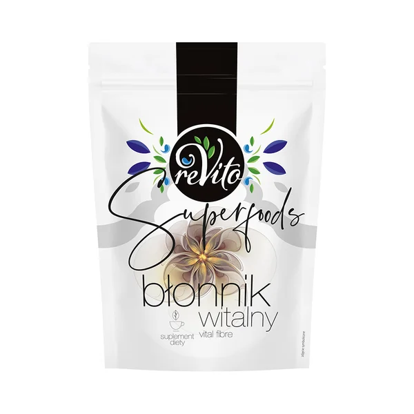 ReVito Vital-Ballaststoffe 200 g mit 80 % Flohsamen und 20 % Flohsamenschalen