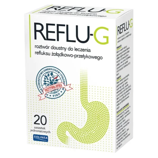 Reflu-G Sirup 210 ml – Medizinprodukt gegen Reflux und Sodbrennen.