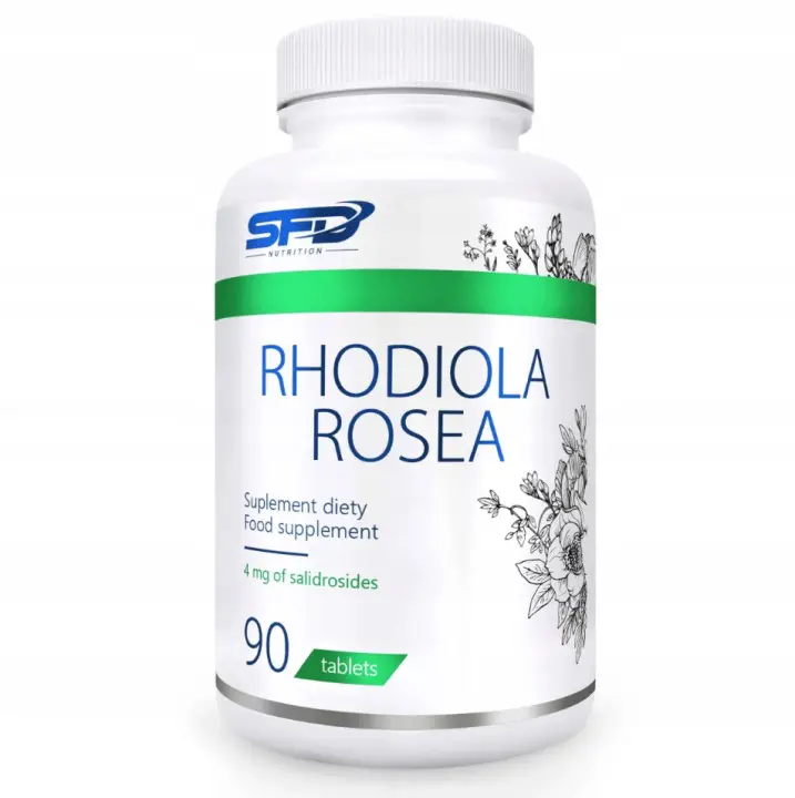 SFD Rhodiola Rosea – 90 Tabletten mit 400 mg Rosenwurz-Extrakt