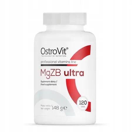 STROVIT MgZB Ultra – 120 Tabletten mit Magnesium, Zink und Vitamin B6